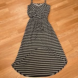 High-Low Striped Dress🖤